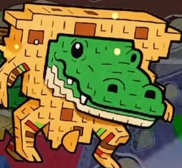 Quesadilla Crocodila - Secret rarity brainrot in Find the Brainrot
