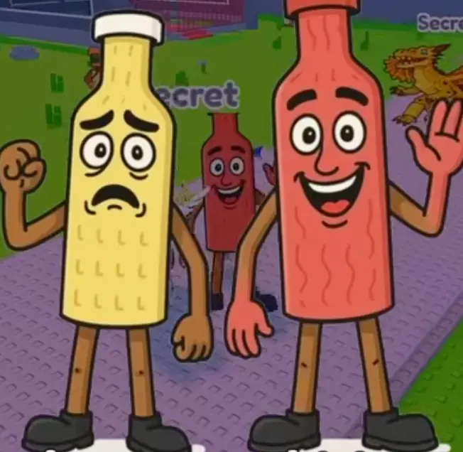 Ketchuru And Musturu - Secret rarity brainrot in Find the Brainrot