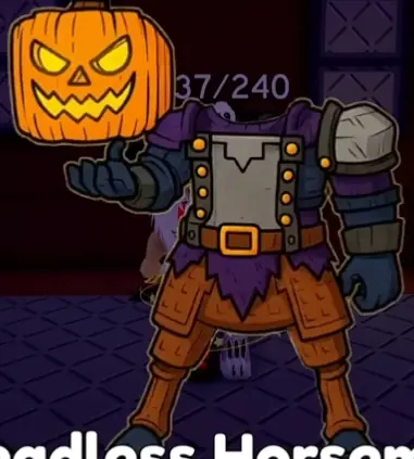 Headless Horseman - Secret rarity brainrot in Find the Brainrot