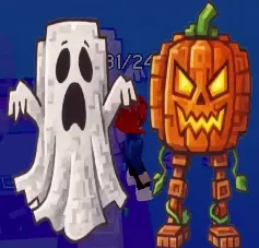 Spooky And Pumpkin - Secret rarity brainrot in Find the Brainrot