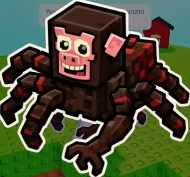 Chimpanzini Spiderini - Secret rarity brainrot in Find the Brainrot