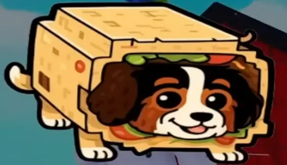 Perrito Burrito - Secret rarity brainrot in Find the Brainrot