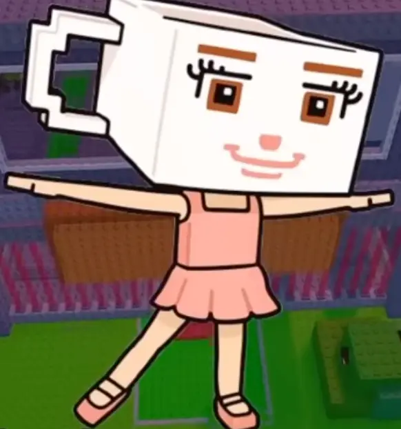 Ballerina Cappuccina - Legendary rarity brainrot in Find the Brainrot