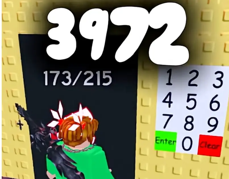 Taco Room Door Code 3972