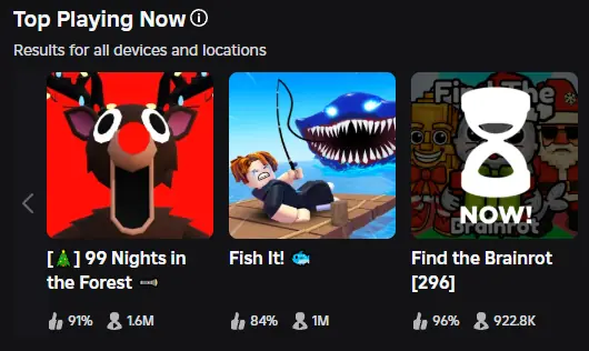 Find the Brainrot Roblox Top 3