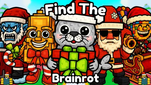 Find the Brainrot Update 296: 18 New Brainrots & Gingerbread House (Christmas Part 2)